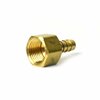 Thrifco Plumbing 3/8 Inch Hose Barb x 1/2 Inch FIP Adapter 4400765